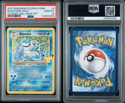 Pokemon Blastoise 2/102 Celebrations: Classic Collection Holo | PSA 10 GEM MINT - Image 3