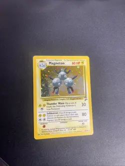 Pokemon TCG Magneton Base Set 2 Holo Unlimited Rare Super Clean - Image 3