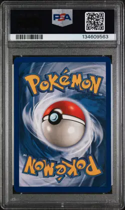 1999 POKEMON JUNGLE #12 VAPOREON-HOLO PSA 8 - Image 2