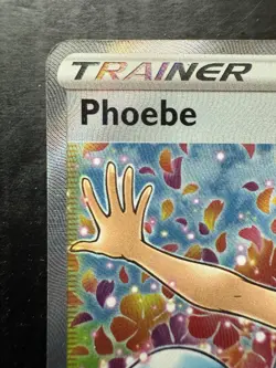 Pokemon Phoebe (Full Art) 161/163 Swsh05: Battle Styles Holo (LP) - Image 2