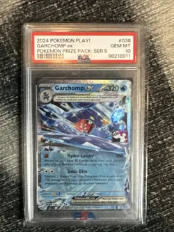PSA 10 Sequential Set Play Pokemon Promos Raging Bolt, Roaring Moon, Garchomp EX - Image 3