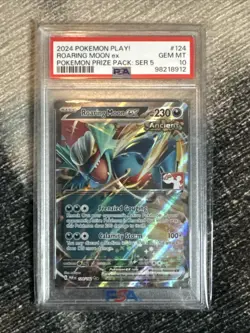PSA 10 Sequential Set Play Pokemon Promos Raging Bolt, Roaring Moon, Garchomp EX - Image 4