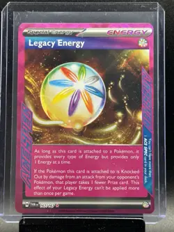 Legacy Energy 167/167 SV Ace Spec Twilight Masquerade Pokemon TCG - Image 1