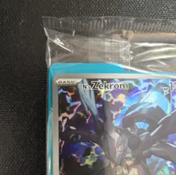 N’s Zekrom Pokemon Center Stamped Holo Black Star Promo 031 Sealed - Image 2