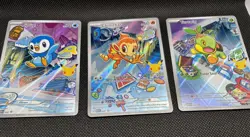 Pokemon TCG Piplup Chimchar Turtwig First Partner Collection Sinnoh Gen 4 Set NM - Image 1