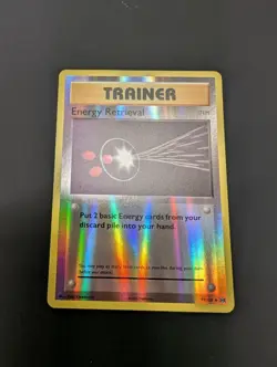 energy retrieval [Reverse Holo] 77/108 - Xy Evolutions Pokemon TCG Mint/NearMint - Image 1