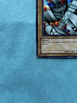 Konami Yugioh Alpha the Magnet Warrior DOR-001 Unlimited Secret Rare 1400/1700 - Image 4