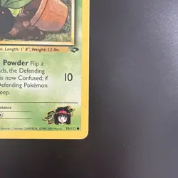 Erika's Oddish Gym Challenge 70/132 Vintage WOTC Pokemon TCG Card (damaged)￼ - Image 5