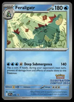 Feraligatr #213 SV: Scarlet & Violet Promo Cards Pokemon - Image 1