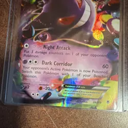 Gengar EX Ultra Rare Holo 34/119 XY Phantom Forces Pokemon TCG Card - Image 2