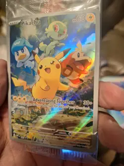 Unopened Pikachu - Promo SV: Scarlet & Violet Promo Card 027 NM - Image 1