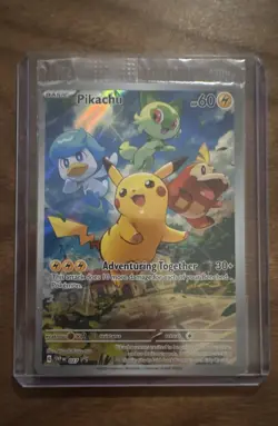 Pikachu 027 Sv: Scarlet & Violet Promo Cards Holo - Image 1