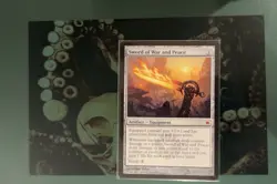 MTG Magic the Gathering Sword of War and Peace New Phyrexia - Image 1