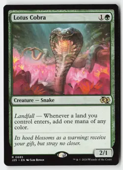 Lotus Cobra #685 (NM) Foundations Jumpstart J25 Magic MTG - Image 1