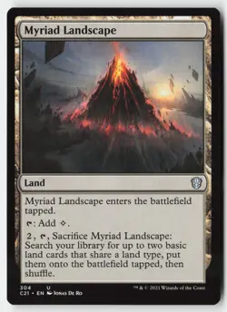 Myriad Landscape #304 (NM) Commander 2021 C21 Magic MTG - Image 1