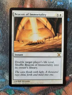 Magic the Gathering MTG - 1 x Beacon of Immortality - 10th Tenth Edition - EX - Image 1