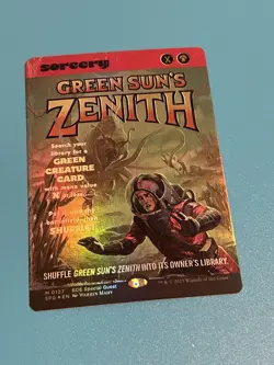 Green Sun's Zenith (Showcase) Special Guests Foil - Image 1