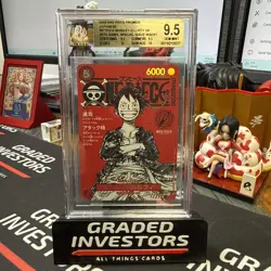 Monkey D. Luffy BGS 9.5 Gem Mint ST21-014 Promo ONE PIECE Magazine Japanese - Image 1