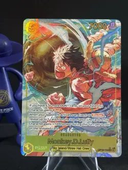 Bandai One Piece Monkey D. Luffy OP05-119 Secret Rare Alt Art Holo EN 7000 - Image 1