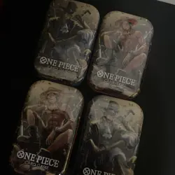 BRAND NEW-One Piece Card TCG Vol 2 Mini Tins OP-13 Lot Of 4 Tins Sealed - Image 5