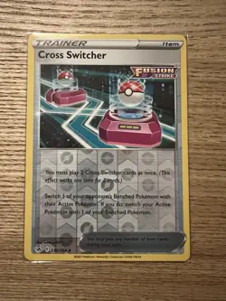 Cross Switcher (230/264) UNCOMMON REVERSE HOLO Fusion Strike Pokemon Card TCG - Image 1