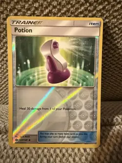 Potion - 127/149 - Reverse Holo Uncommon - Sun & Moon Base - Pokemon Card - Image 1