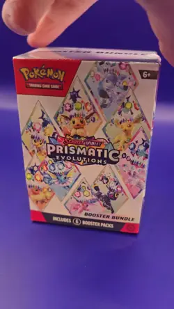 Pokemon TCG Prismatic Evolutions Booster Bundle Sealed Scarlett And Violet - Image 2