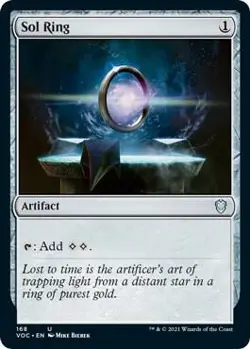 Sol Ring 168 Uncommon Commander: Innistrad: Crimson Vow Near Mint - Image 1