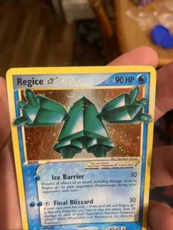 Regice Gold Star 90/92 - 2006 Pokemon Legend Maker Holo - LP/MP - Image 2