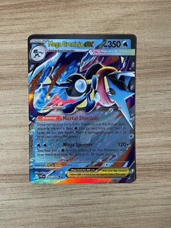 Mega Greninja ex 022/086 Chaos Rising Prerelease Pokemon TCG - Image 1