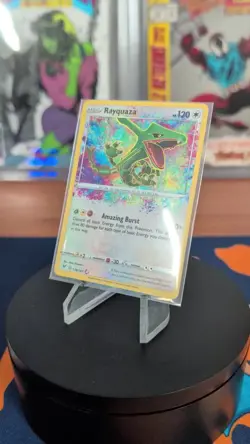 Pokemon TCG - Rayquaza 138/185 Amazing Rare Vivid Voltage SWSH4 NM+ - Image 2