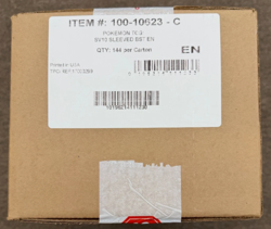 New -Pokemon TCG SV10 Destined Rivals Sleeved Booster Case Box 144 Sleeved Packs - Image 4