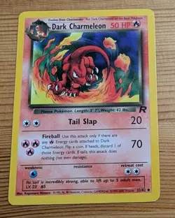 Pokemon Team Rocket - Dark Charmeleon 32/82 - Uncommon - LP Vintage Wotc - Image 1