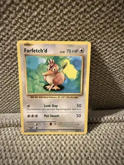 2016 Farfetch'd 68/108 XY Evolutions Non-Holo Rare Pokemon LP+ to NM - Image 1