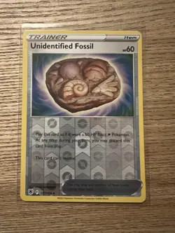 157/189 Unidentified Fossil : Reverse Holo - Pokemon TCG Card Astral Radiance - Image 1