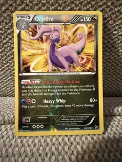 Pokemon GOODRA 74/106 - XY Flashfire RARE Rev Holo - NM - Image 1