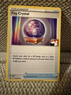 Pokemon - Fog Crystal - Pokemon League - 140/198 - Holo Rare - NM/M - Image 1