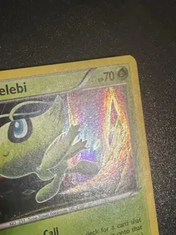 Celebi XY187 Pokemon XY Black Star Promo Holo LP - Image 3