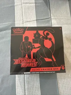 Pokemon TCG Destined Rivals Elite Trainer Box ETB Factory Sealed Brand New - Image 1