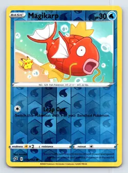 Magikarp 039/192 Common Rebel Clash Pokemon Reverse Holo Lightly Played - Image 1