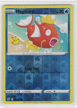 Magikarp 039/192 Common Rebel Clash Pokemon Reverse Holo Near Mint - Image 1