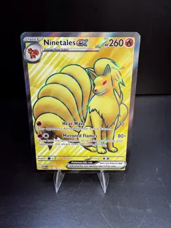 Ninetales ex - 186/165 Scarlet & Violet 151 - Pokemon TCG - 2023 - Image 1