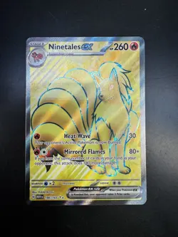 Ninetales ex - 186/165 Scarlet & Violet 151 - Pokemon TCG - 2023 - Image 3