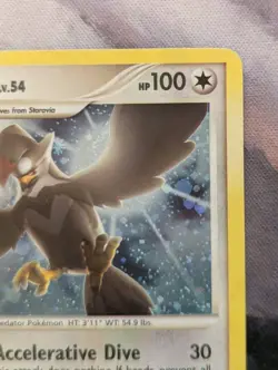 Staraptor 16/130 Holo Rare Pokemon TCG Diamond and Pearl - Image 3