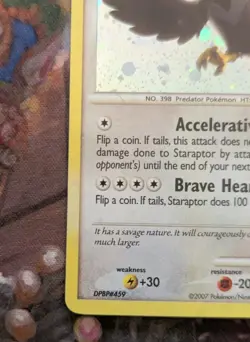 Staraptor 16/130 Holo Rare Pokemon TCG Diamond and Pearl - Image 5