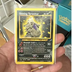 Pokemon Shining Tyranitar 113/105 Neo Destiny Holo Secret Rare Unlimited - Image 1