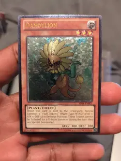Yu-Gi-Oh Dandylion AP04-EN001 Ultimate Rare NM - Image 1