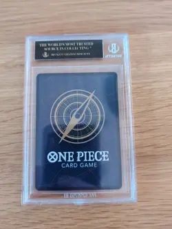One Piece TCG Monkey D. Luffy EB02-061 Manga Rare BGS 10 Prestine Black Label - Image 3