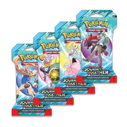Pokemon Journey Together SV09 Sleeved Factory Sealed Case (144 PACKS) BRAND NEW! - Image 1