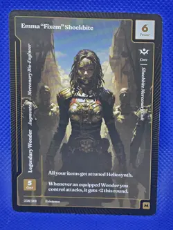 Wonders of The First Emma "Fixem" Shockbite Mythic Rare Existence - Image 1